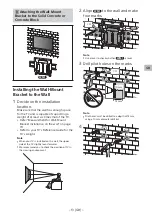 Preview for 13 page of Sony SU-WL850 Installation Information