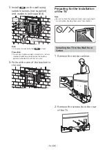 Preview for 14 page of Sony SU-WL850 Installation Information