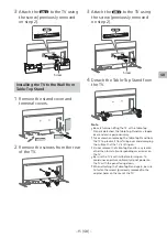 Preview for 15 page of Sony SU-WL850 Installation Information