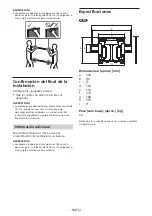 Preview for 54 page of Sony SU-WL850 Installation Information