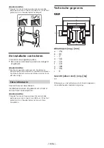 Preview for 91 page of Sony SU-WL850 Installation Information