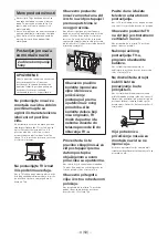 Preview for 496 page of Sony SU-WL850 Installation Information