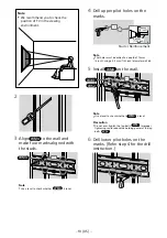 Предварительный просмотр 10 страницы Sony SU-WL855 Installation Information