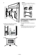 Предварительный просмотр 14 страницы Sony SU-WL855 Installation Information