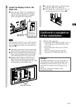 Предварительный просмотр 11 страницы Sony SU-XWQ005 Owner'S Manual