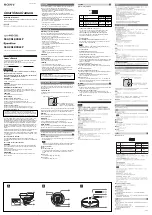 Sony SUPER HAD CCD SSC-CD45 Operating Instructions предпросмотр