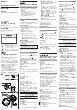 Sony Super HAD CCD SSC-CD73V Operating Instructions предпросмотр