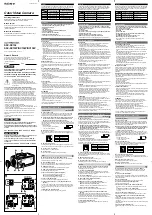 Sony Super HAD CCD SSC-DC132P Operating Instructions предпросмотр