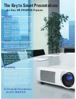 Preview for 2 page of Sony Superbright VPL-PX35 Brochure & Specs