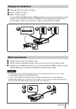 Предварительный просмотр 31 страницы Sony SuperLite VPL-CS7 Quick Reference Manual