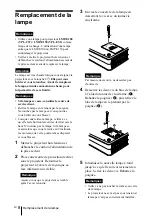 Предварительный просмотр 32 страницы Sony SuperLite VPL-CS7 Quick Reference Manual