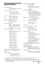 Предварительный просмотр 37 страницы Sony SuperLite VPL-CS7 Quick Reference Manual