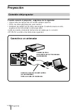 Предварительный просмотр 40 страницы Sony SuperLite VPL-CS7 Quick Reference Manual