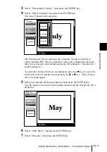 Предварительный просмотр 11 страницы Sony Superlite VPL-CX6 Operating Instructions Manual