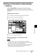 Предварительный просмотр 27 страницы Sony Superlite VPL-CX6 Operating Instructions Manual