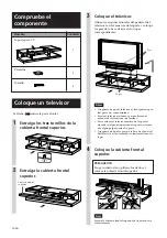 Предварительный просмотр 16 страницы Sony SURS51U - Stand For Rear Projection TV Instructions Manual