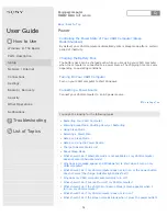Preview for 70 page of Sony SVD1321 User Manual