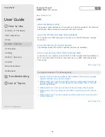 Preview for 80 page of Sony SVD1321 User Manual