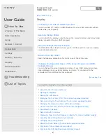 Preview for 87 page of Sony SVD1321 User Manual