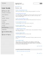 Preview for 164 page of Sony SVD1321 User Manual