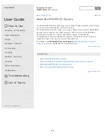 Preview for 288 page of Sony SVD1321 User Manual