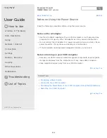 Preview for 308 page of Sony SVD1321 User Manual