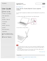 Preview for 398 page of Sony SVD1321 User Manual