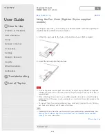 Preview for 400 page of Sony SVD1321 User Manual