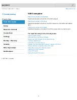 Preview for 14 page of Sony SVE11113FXW VAIO User Manual