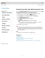 Preview for 251 page of Sony SVE11125CXB VAIO User Manual