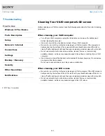 Preview for 263 page of Sony SVE11125CXB VAIO User Manual