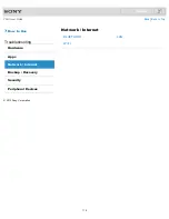 Preview for 110 page of Sony SVE11135CXB VAIO User Manual