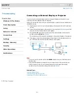 Preview for 144 page of Sony SVE11135CXB VAIO User Manual