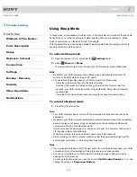 Preview for 174 page of Sony SVE11135CXB VAIO User Manual