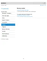 Preview for 66 page of Sony SVE14132CXB VAIO User Manual