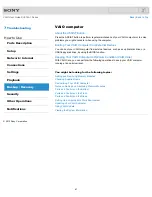 Предварительный просмотр 67 страницы Sony SVE14A190X User Manual