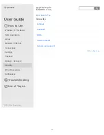 Предварительный просмотр 17 страницы Sony SVE14A35CXH User Manual