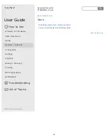 Предварительный просмотр 80 страницы Sony SVE14A35CXH User Manual