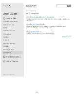 Предварительный просмотр 168 страницы Sony SVE14A35CXH User Manual