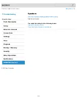 Preview for 160 page of Sony SVL241190X User Manual