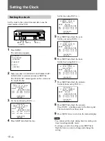 Предварительный просмотр 10 страницы Sony SVO-1330 Operating Instructions Manual