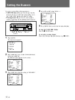 Предварительный просмотр 12 страницы Sony SVO-1330 Operating Instructions Manual