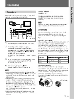 Предварительный просмотр 13 страницы Sony SVO-1330 Operating Instructions Manual