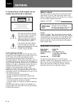 Preview for 2 page of Sony SVO-1630 Operating Instructions Manual