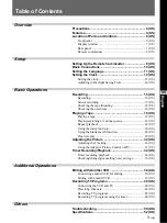 Preview for 3 page of Sony SVO-1630 Operating Instructions Manual