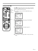 Preview for 21 page of Sony SVO-1630 Operating Instructions Manual