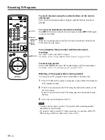 Preview for 46 page of Sony SVO-1630 Operating Instructions Manual