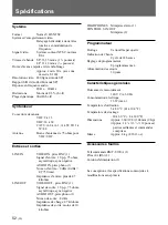 Preview for 104 page of Sony SVO-1630 Operating Instructions Manual