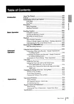 Preview for 3 page of Sony SVO-5800 Operating Instructions Manual