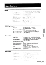 Preview for 63 page of Sony SVO-5800 Operating Instructions Manual